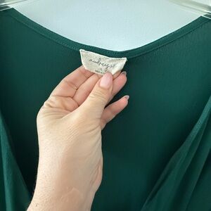 Audrey 3+1 Olive Green Wrap Dress